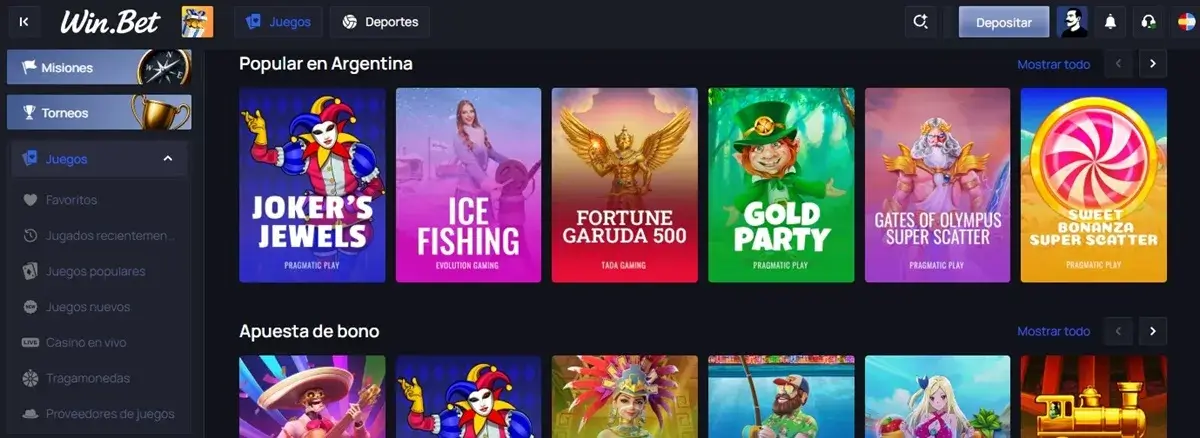juegos de casino win bet