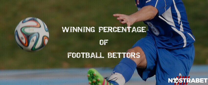 winning percenta of football bettors