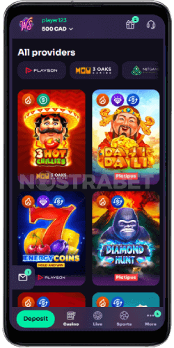 winspirit mobile app