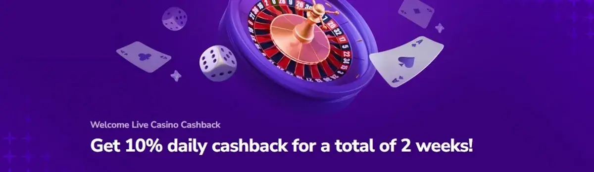 winz welcome bonus live casino