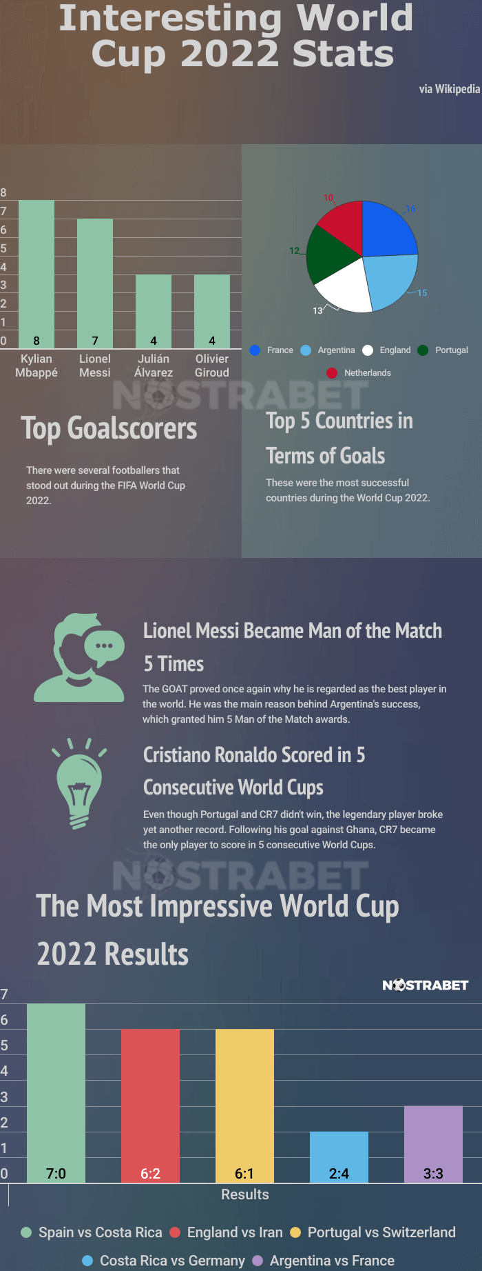 world cup 2022 stats infographic