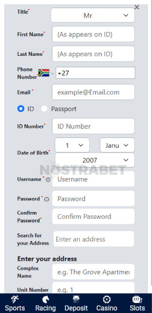 world sports betting registration