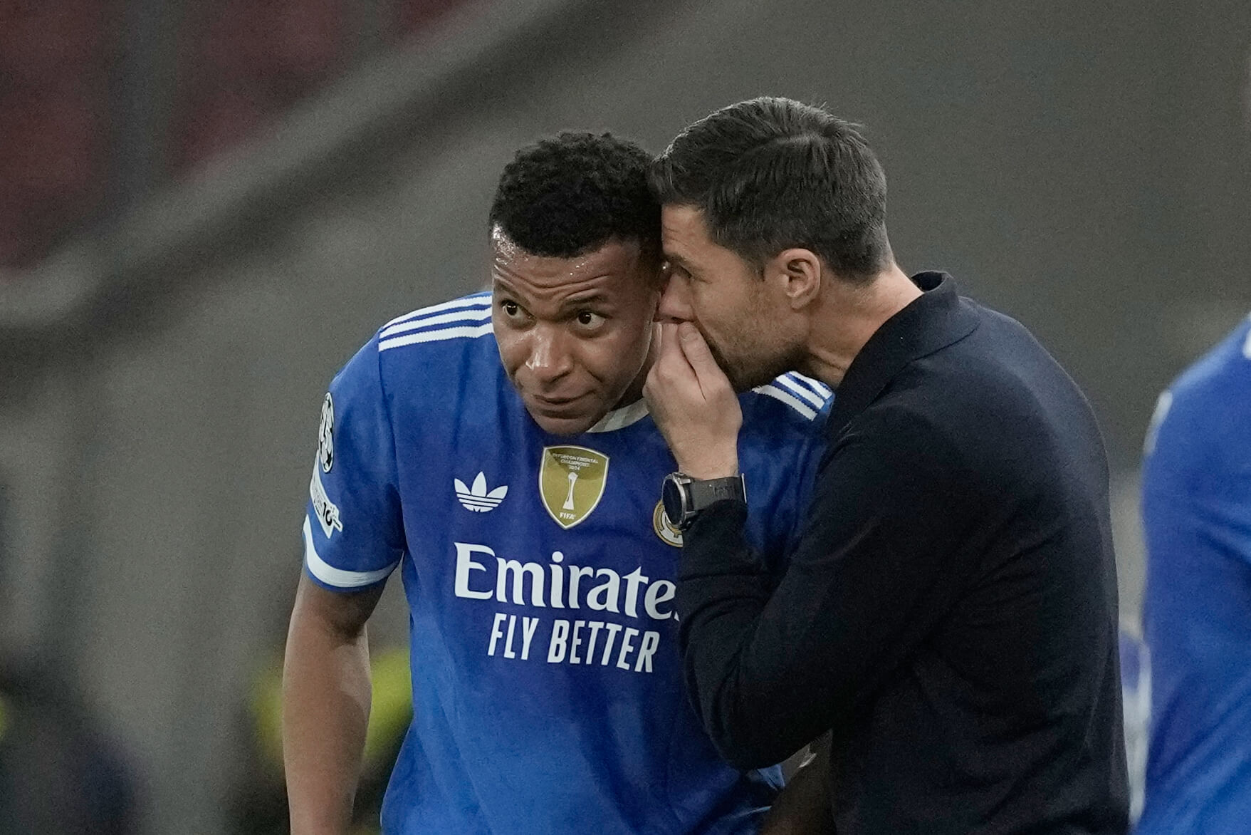 Шаби Алонсо и Килиан Мбапе