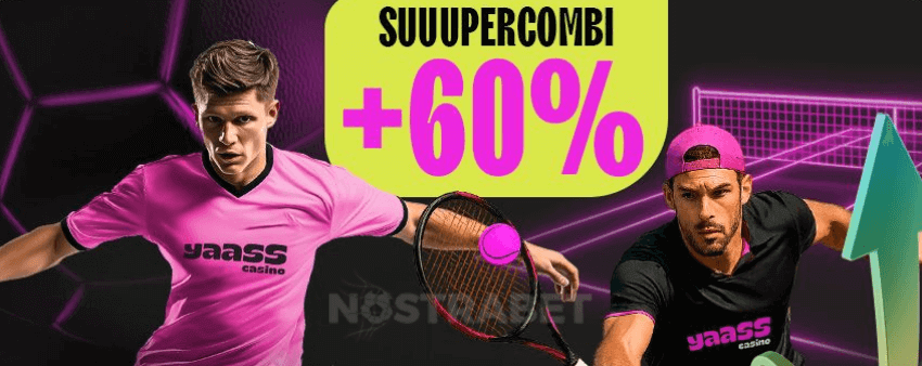 Yaass casino supercombi bono