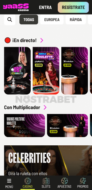 Yaass casino movil
