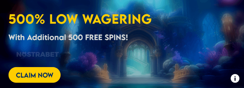 Yabby casino low wagering welcome bonus