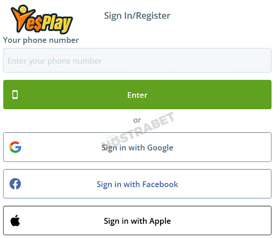 yesplay registration