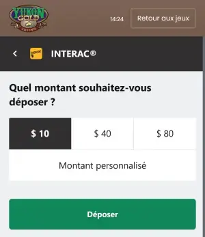 Yukon Gold dépôt mobile