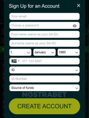 Zarbet mobile registration