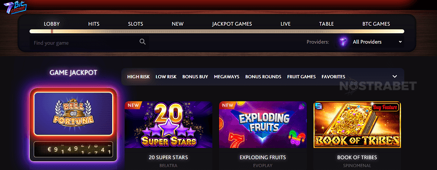 7bit casino games