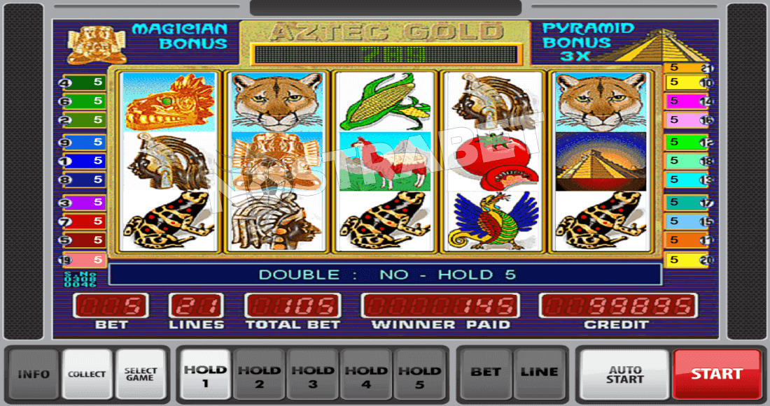 aztec gold slot ct gaming