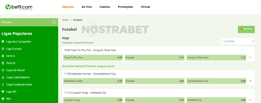 bet9 esportes