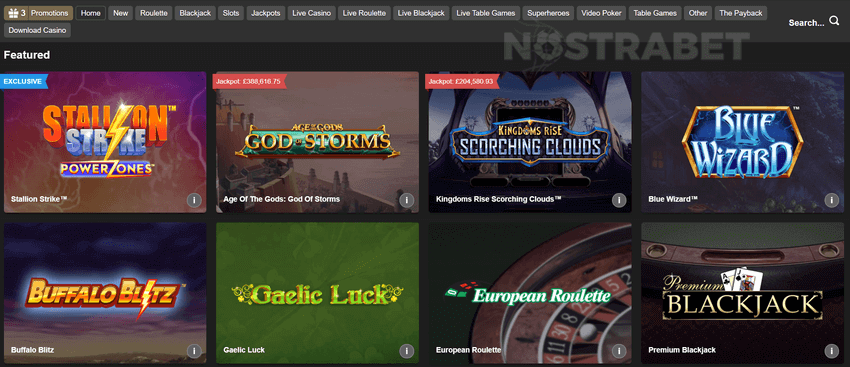 betfair casino slot games