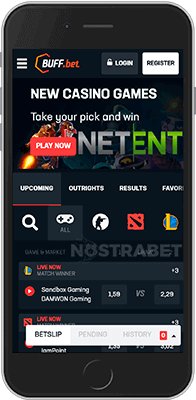 Buff.bet mobile esports for iPhone