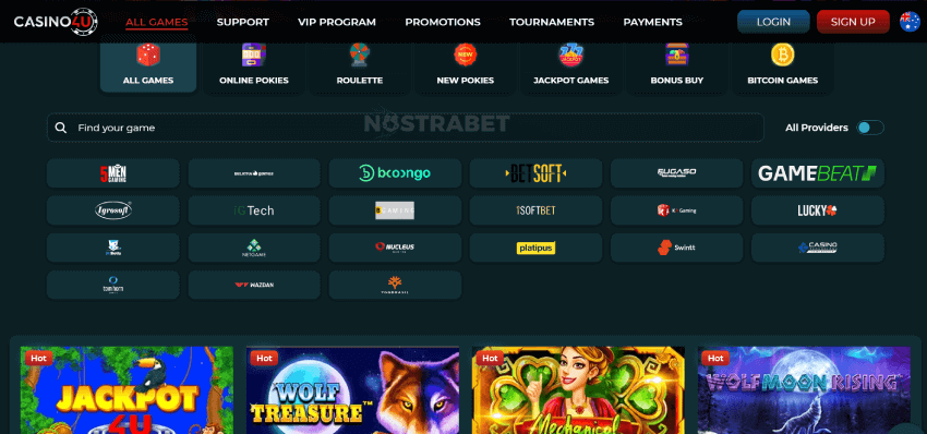 Casino4u Review - Slots, Live Dealers, Pros & Cons Rating (2022)