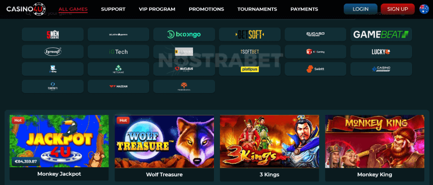 Casino4u Review - Slots, Live Dealers, Pros & Cons Rating (2022)