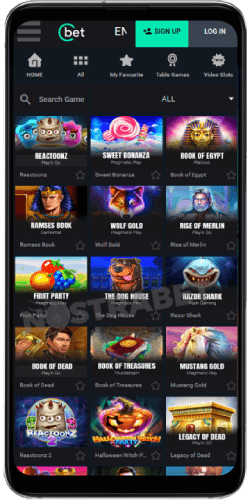 Cbet Casino Mobile Version