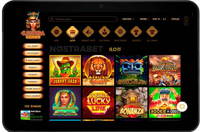 Cleopatra casino vegas