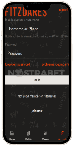 fitzared ios app register