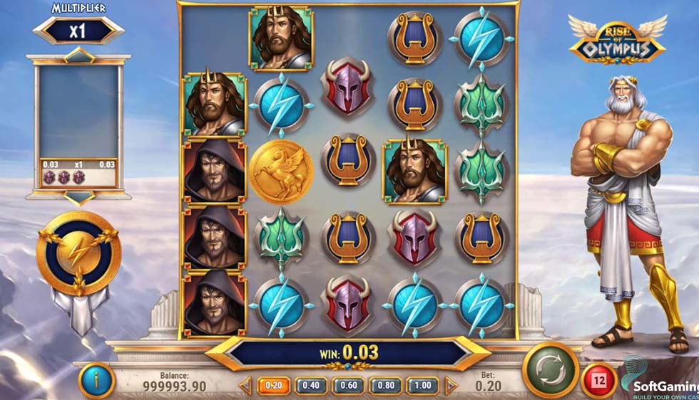 The New Rise of Olympus Slot Arrives at Playn Go Casinos