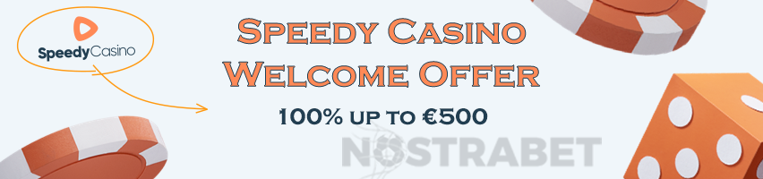 SpeedyCasino Welcome Bonus