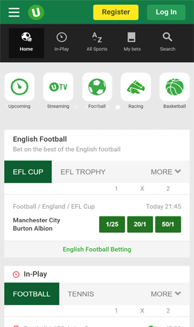 Unibet Mobil App