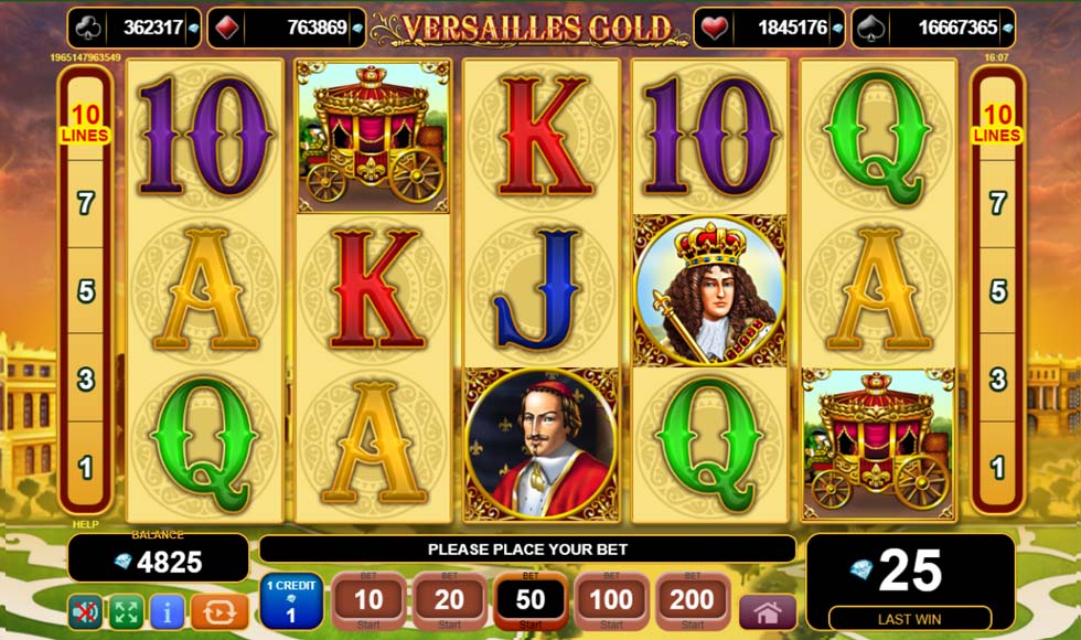 Versailles Gold Free Slot
