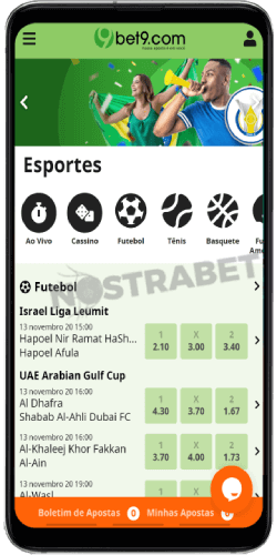 versão móvel do bet9