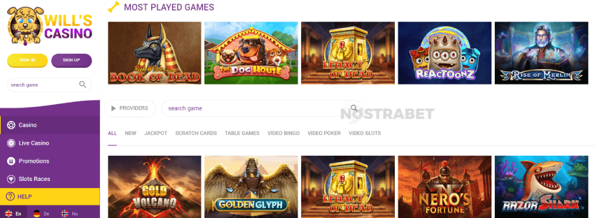 Wills Casino Games